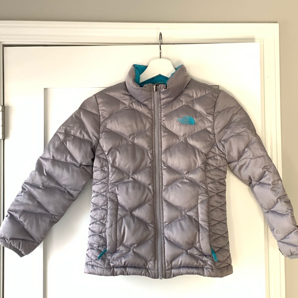 Girls North Face Down Jacket